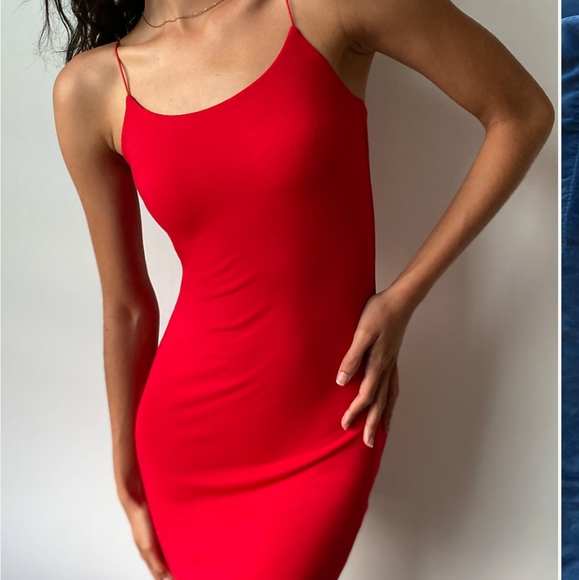 NWOT aritzia wilfred tiny dress sage frost M - Picture 3 of 11